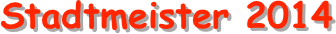 Stadtmeister 2014